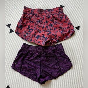 Lululemon shorts bundle (2 pairs)